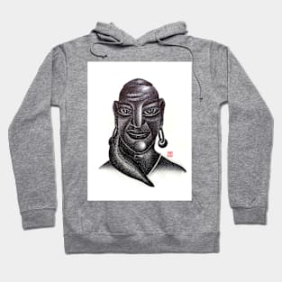 Indian Pandit Portrait Hoodie